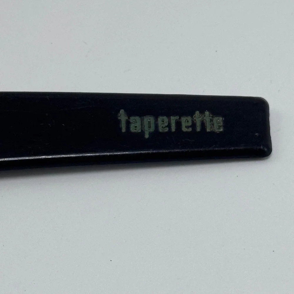 Vintage Richard Hudnut Taperette‎ Black Razor Hair Taper Comb